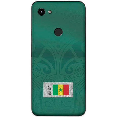 Senegal Soccer Flag Google Pixel 3a XL Skin